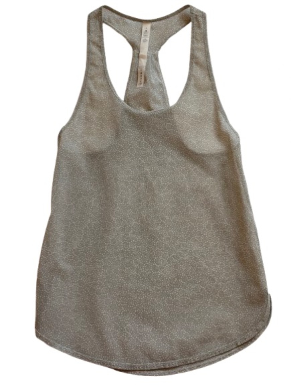 Lululemon athletica Heathered Sage Floral Racerback Tank Size 2